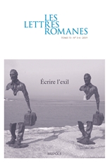 Les Lettres romanes, t. 73, n° 3-4, 2019 : 