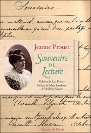 J. Proust, Souvenirs de lecture