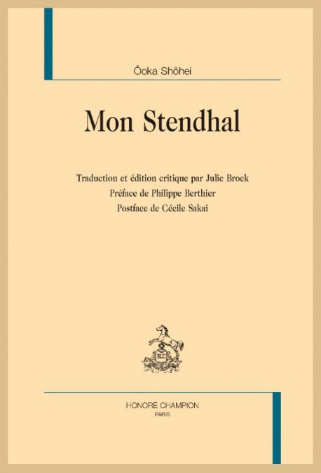 O. Shôhei, Mon Stendhal