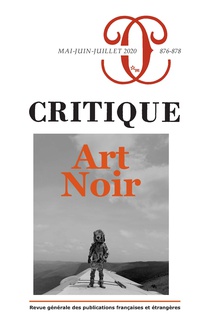 Critique, n° 876-877-878 : 