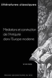Littératures classiques, n° 101 :