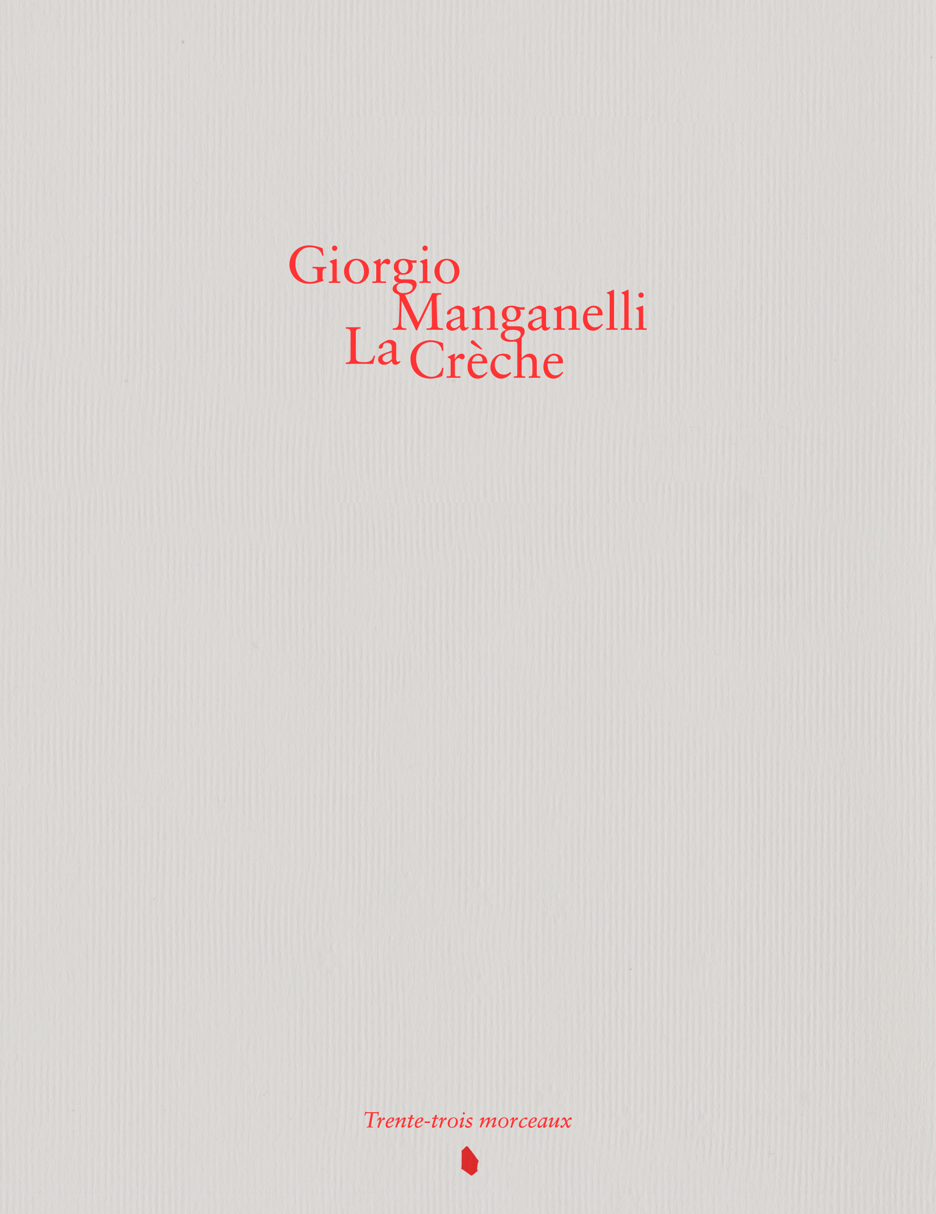 G. Manganelli, La Crèche
