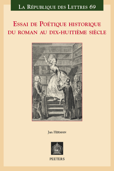 J. Herman, Essai de poétique historique du roman au dix-huitième siècle