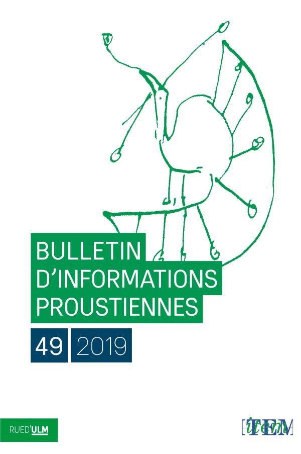 Bulletin d’informations proustiennes, n° 49