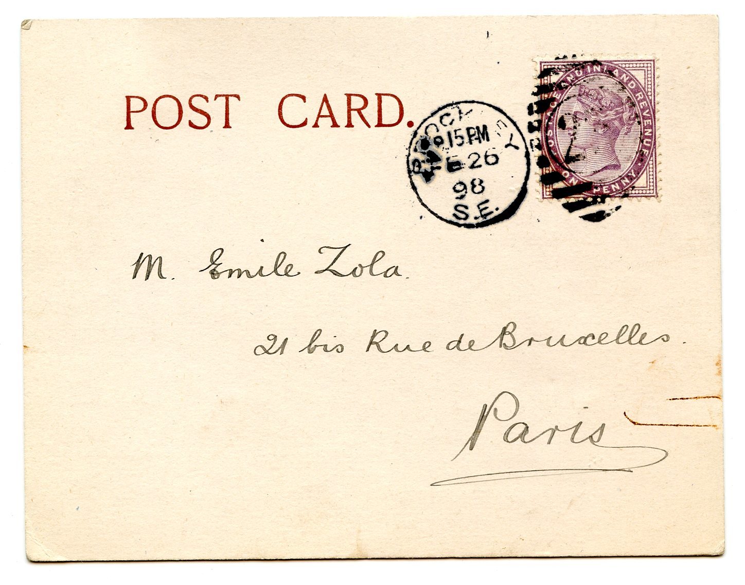 Écrire à Zola