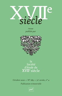 XVIIe Siècle, n° 289 : F. Chauveau (O. Leplatre, B. Selmeci, dir.)