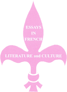 Essays in French Literature and Culture, n° 57 :
