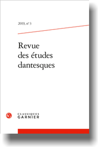 Revue des études dantesques, 2019, n° 3 : Varia