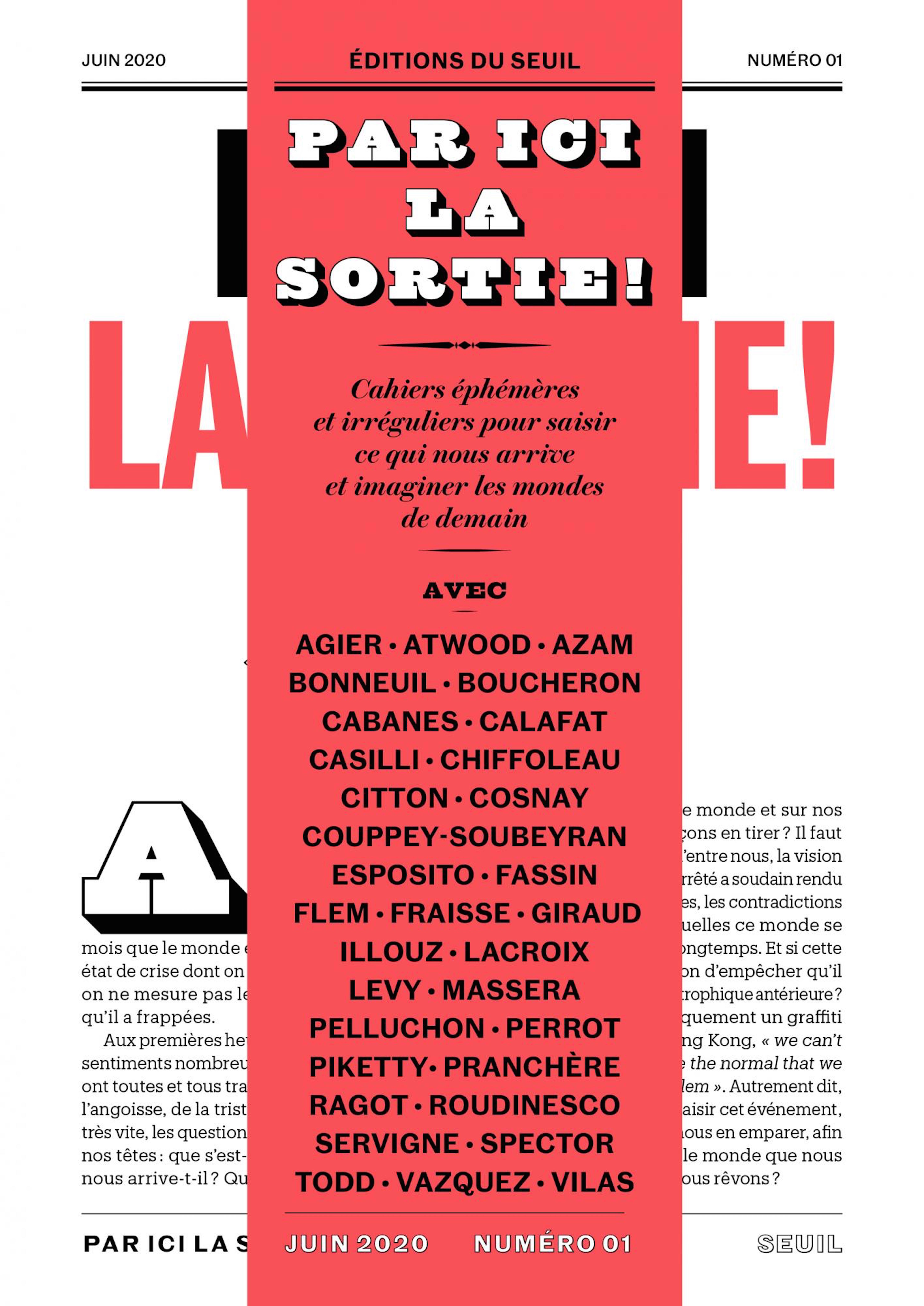 Collectif, Par ici la sortie ! Cahiers éphémères et irréguliers pour saisir ce qui nous arrive et imaginer les mondes de demain