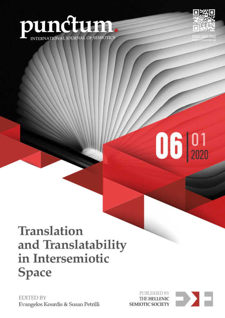 Punctum-International Journal of Semiotics, vol. 6-1, 2020 :