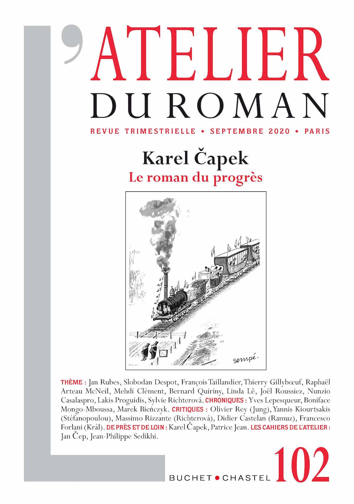 L'Atelier du Roman, n° 102: