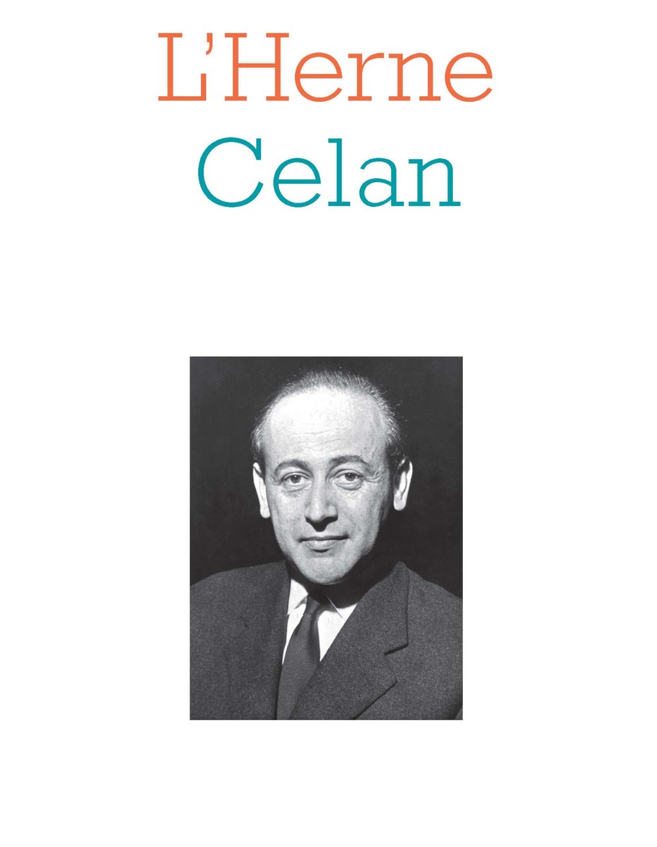 Cahier de l'Herne : Paul Celan