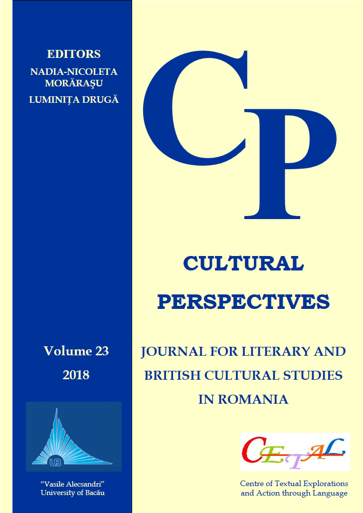 Cultural Perspectives. Journal for Literary and British Cultural Studies in Romania, n° 25/2020 : 