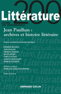 Littérature, n° 200: