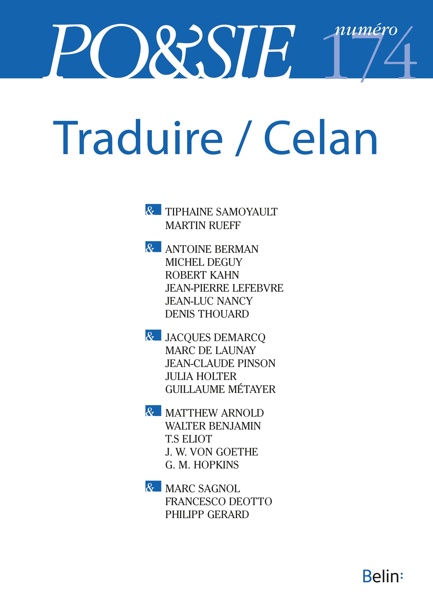 Traduire / Celan