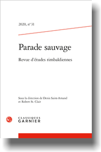 Parade sauvage. Revue d’études rimbaldiennes 2020, n° 31: varia