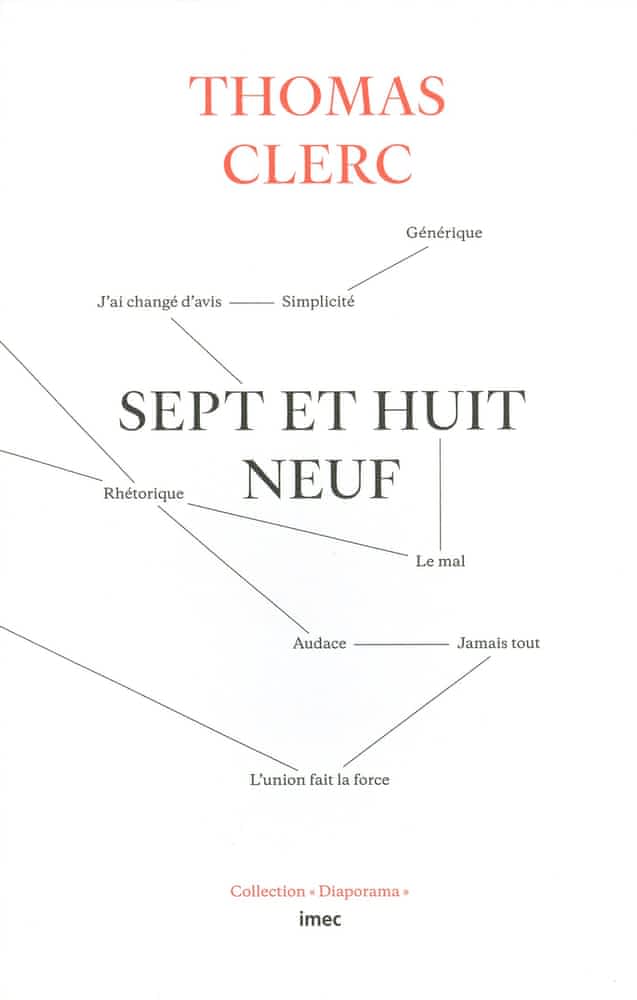 Th. Clerc, Sept et huit neuf