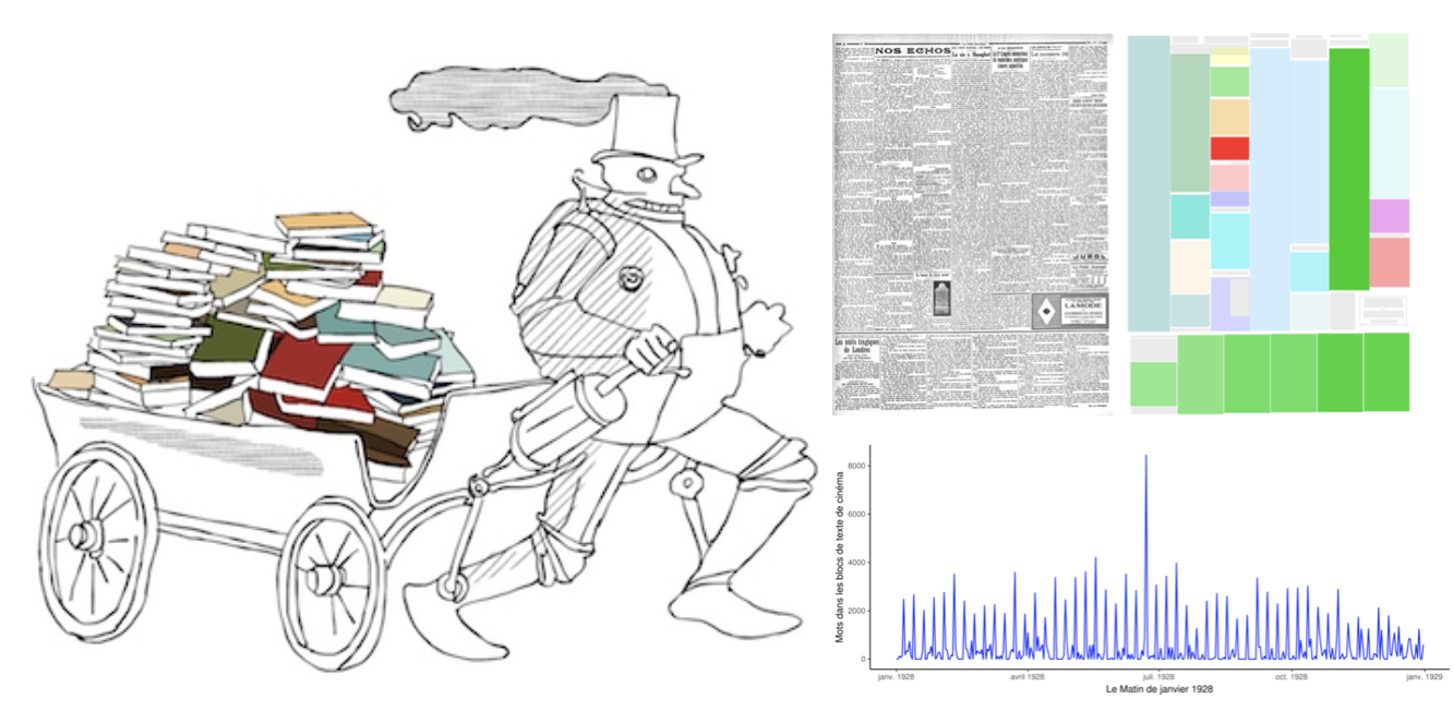 Modéliser l’histoire culturelle avec l’intelligence artificielle : conférence-atelier du projet ANR Numapresse (18 janvier, en ligne)