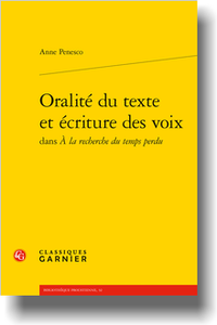 A. Penesco, Oralité du texte et écriture des voix dans À la recherche du temps perdu