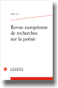Revue européenne de recherches sur la poésie, n° 6 : varia